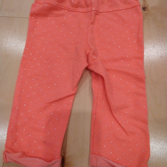 5/20$ 12m grain de ble Z orange polkadot pants pilling see photo French - Picture 5 of 5